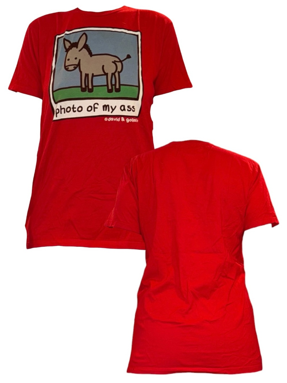 Photo of My Ass Humor Tee With Donkey